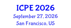 International Conference on Precision Engineering (ICPE) September 27, 2026 - San Francisco, United States