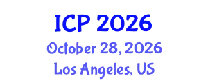 International Conference on Photonics (ICP) October 28, 2026 - Los Angeles, United States