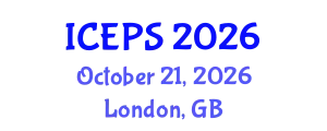 International Conference on Education and Psychological Sciences (ICEPS) October 21, 2026 - London, United Kingdom