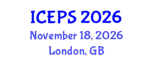 International Conference on Education and Psychological Sciences (ICEPS) November 18, 2026 - London, United Kingdom