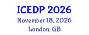 International Conference on Educational and Developmental Psychology (ICEDP) November 18, 2026 - London, United Kingdom