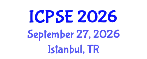 International Conference on Pharmaceutical Science and Engineering (ICPSE) September 27, 2026 - Istanbul, Turkey