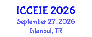International Conference on Communication and Electronic Information Engineering (ICCEIE) September 27, 2026 - Istanbul, Turkey