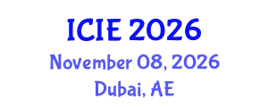 International Conference on Industrial Engineering (ICIE) November 08, 2026 - Dubai, United Arab Emirates