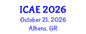 International Conference on Agricultural Engineering (ICAE) October 21, 2026 - Athens, Greece