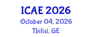 International Conference on Agricultural Engineering (ICAE) October 04, 2026 - Tbilisi, Georgia
