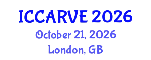 International Conference on Control, Automation, Robotics and Vision Engineering (ICCARVE) October 21, 2026 - London, United Kingdom