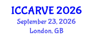 International Conference on Control, Automation, Robotics and Vision Engineering (ICCARVE) September 23, 2026 - London, United Kingdom