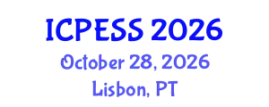 International Conference on Physical Education and Sport Science (ICPESS) October 28, 2026 - Lisbon, Portugal