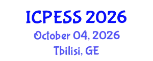 International Conference on Physical Education and Sport Science (ICPESS) October 04, 2026 - Tbilisi, Georgia
