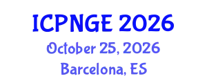 International Conference on Petroleum and Natural Gas Engineering (ICPNGE) October 25, 2026 - Barcelona, Spain