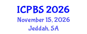 International Conference on Psychology and Behavioral Sciences (ICPBS) November 15, 2026 - Jeddah, Saudi Arabia