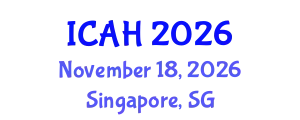 International Conference on Aerodynamics and Hydrodynamics (ICAH) November 18, 2026 - Singapore, Singapore