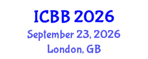 International Conference on Biotechnology and Bioengineering (ICBB) September 23, 2026 - London, United Kingdom