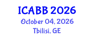 International Conference on Applied Biomaterials and Biomechanics (ICABB) October 04, 2026 - Tbilisi, Georgia