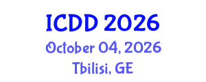 International Conference on Disability and Diversity (ICDD) October 04, 2026 - Tbilisi, Georgia
