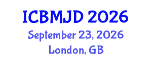 International Conference on Bone, Muscle and Joint Diseases (ICBMJD) September 23, 2026 - London, United Kingdom