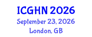 International Conference on Gastroenterology, Hepatology and Nutrition (ICGHN) September 23, 2026 - London, United Kingdom