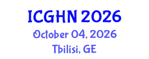 International Conference on Gastroenterology, Hepatology and Nutrition (ICGHN) October 04, 2026 - Tbilisi, Georgia