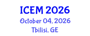 International Conference on Emergency Medicine (ICEM) October 04, 2026 - Tbilisi, Georgia