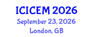 International Conference on Intensive Care and Emergency Medicine (ICICEM) September 23, 2026 - London, United Kingdom
