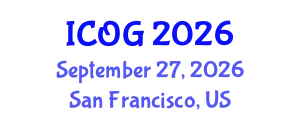 International Conference on Obstetrics and Gynaecology (ICOG) September 27, 2026 - San Francisco, United States
