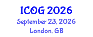 International Conference on Obstetrics and Gynaecology (ICOG) September 23, 2026 - London, United Kingdom