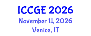 International Conference on Chromosomal Genetics and Evolution (ICCGE) November 11, 2026 - Venice, Italy
