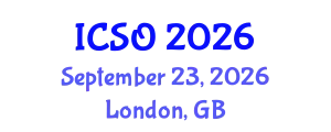 International Conference on Surgical Oncology (ICSO) September 23, 2026 - London, United Kingdom
