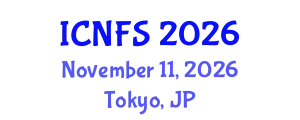 International Conference on Nutrition and Food Sciences (ICNFS) November 11, 2026 - Tokyo, Japan