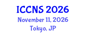 International Conference on Cognitive and Neural Sciences (ICCNS) November 11, 2026 - Tokyo, Japan
