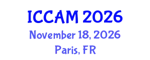 International Conference on Computer and Applied Mathematics (ICCAM) November 18, 2026 - Paris, France