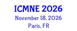 International Conference on Marine and Naval Engineering (ICMNE) November 18, 2026 - Paris, France