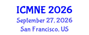 International Conference on Marine and Naval Engineering (ICMNE) September 27, 2026 - San Francisco, United States