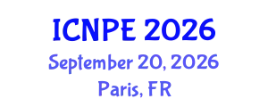International Conference on Nuclear Power Engineering (ICNPE) September 20, 2026 - Paris, France