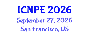 International Conference on Nuclear Power Engineering (ICNPE) September 27, 2026 - San Francisco, United States