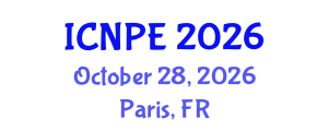 International Conference on Nuclear Power Engineering (ICNPE) October 28, 2026 - Paris, France