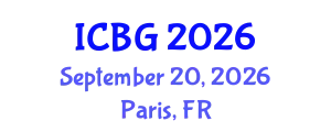 International Conference on e-Business and e-Government (ICBG) September 20, 2026 - Paris, France