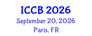 International Conference on Computational Biomechanics (ICCB) September 20, 2026 - Paris, France