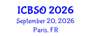 International Conference on Biomedical Sciences and Oncology (ICBSO) September 20, 2026 - Paris, France