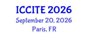 International Conference on Computers and Information Technology in Education (ICCITE) September 20, 2026 - Paris, France