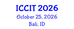 International Conference on Computing and Information Technology (ICCIT) October 25, 2026 - Bali, Indonesia