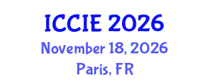 International Conference on Computer and Information Engineering (ICCIE) November 18, 2026 - Paris, France