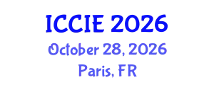 International Conference on Computer and Information Engineering (ICCIE) October 28, 2026 - Paris, France