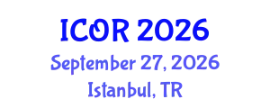International Conference on Operations Research (ICOR) September 27, 2026 - Istanbul, Turkey