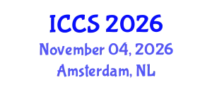 International Conference on Computer Science (ICCS) November 04, 2026 - Amsterdam, Netherlands