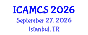 International Conference on Applied Mathematics and Computer Sciences (ICAMCS) September 27, 2026 - Istanbul, Turkey