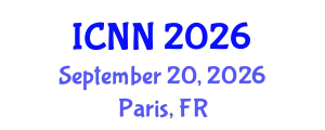 International Conference on Nanochemistry and Nanoengineering (ICNN) September 20, 2026 - Paris, France