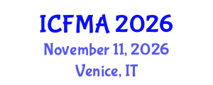 International Conference on Fluid Mechanics and Applications (ICFMA) November 11, 2026 - Venice, Italy