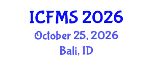 International Conference on Food Manufacturing and Safety (ICFMS) October 25, 2026 - Bali, Indonesia